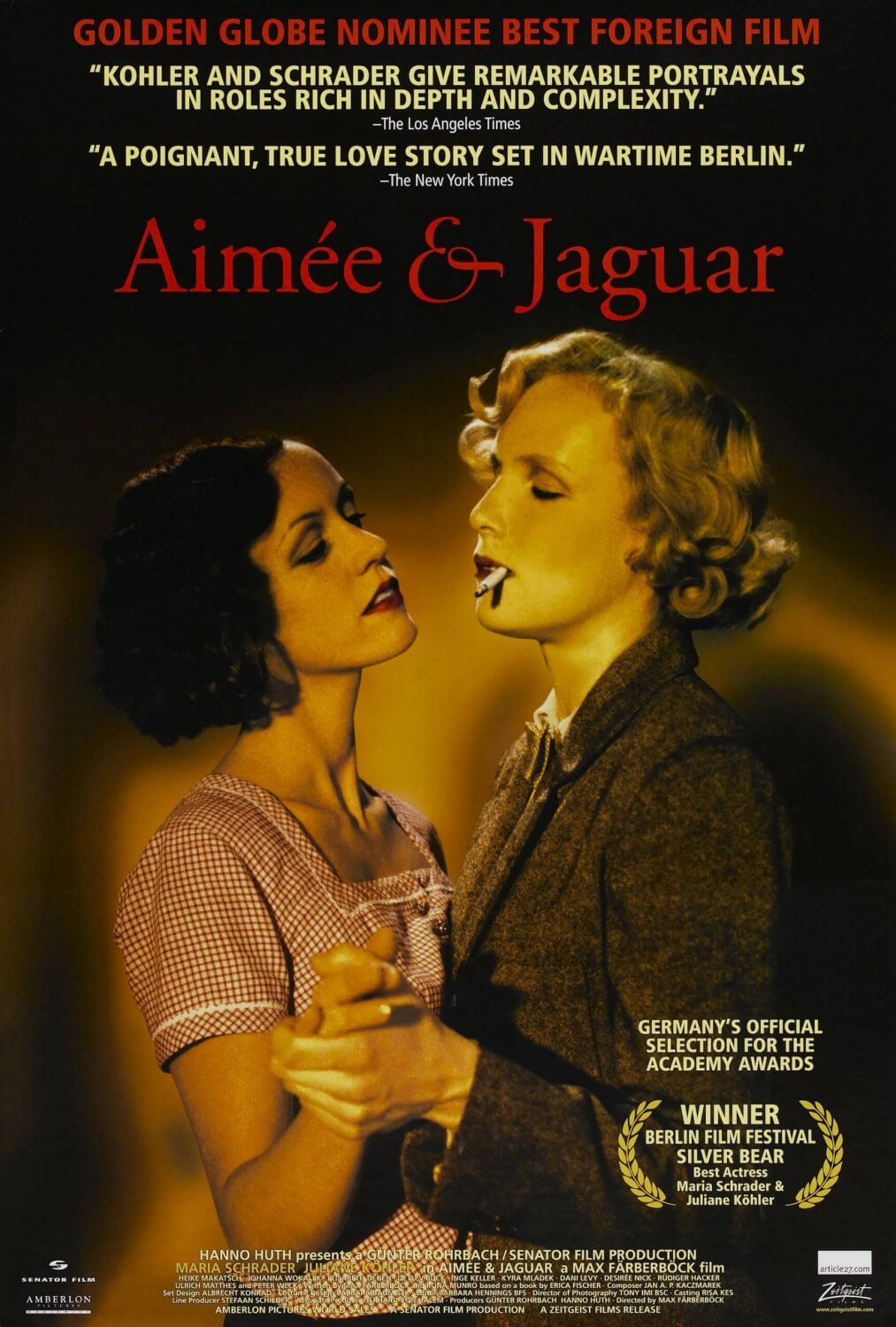 "Aimée & Jaguar" film poster