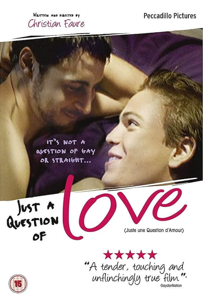 Film poster for "Just A Question Of Love (Juste Une Question d'Amour)"