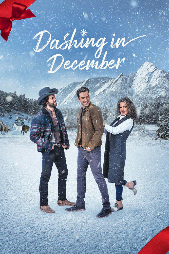 "Dashing in December" film poster