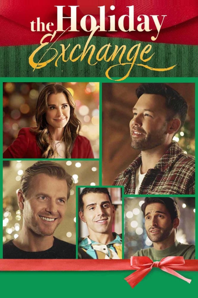 Film poster for "The Holiday Exchange Queer Holiday Film"
