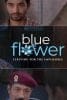 Film poster for queer short film "Blue Flower"