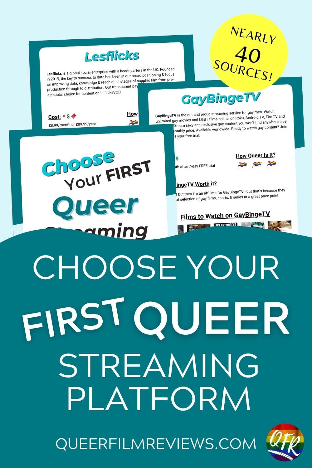 Choose Your First Queer Streaming Platform Pin 1 Choose Your First Queer Streaming Platform! eBook - Image 2