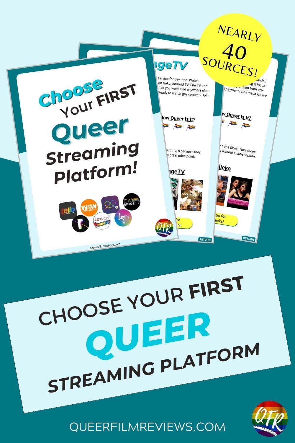 Choose Your First Queer Streaming Platform Pin 3 Choose Your First Queer Streaming Platform! eBook