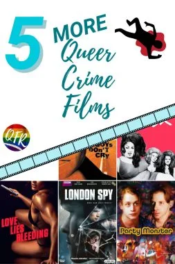Film poster for "5 MORE Queer Crime Films Pinterest 8"