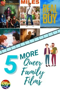 Film poster for "5 MORE Queer Family Films Pinterest 7"