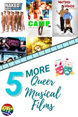 Film poster for "5 MORE Queer Musical Films Pinterest 7"