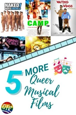 Film poster for "5 MORE Queer Musical Films Pinterest 7"