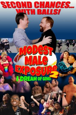 Film poster for "Modest Male Exposure 2 Queer Film"