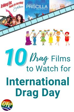 Film poster for "10 Drag Films to Watch for International Drag Day Pin 2"
