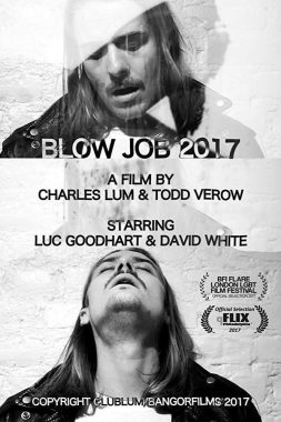 Film poster for "Blow Job 2017 Queer Short Film"