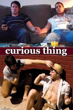 Film poster for "Curious Thing Queer Short Film"