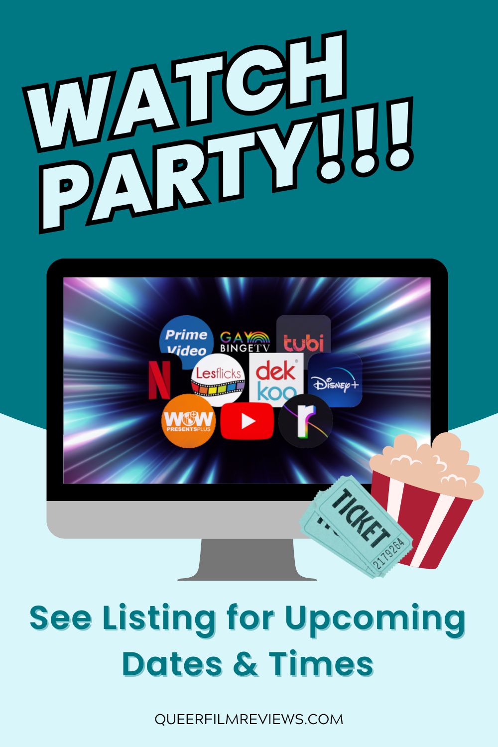 Watch Party Default Pin 2 Watch Party - Single Ticket