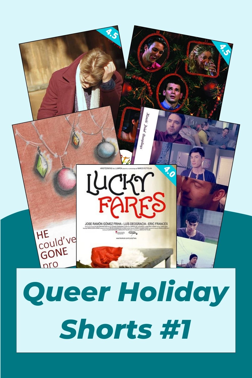 Film poster for "Queer Holiday Shorts 1A"