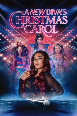 Film poster for "A New Divas Christmas Carol Queer Holiday Film"