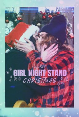 Film poster for "A Very Girl Night Stand Christmas Queer Holiday Short"