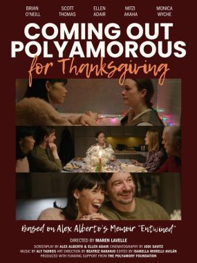 Coming Out Polyamorous For Thanksgiving Queer Holiday Short Film poster for "Coming Out Polyamorous For Thanksgiving Queer Holiday Short"