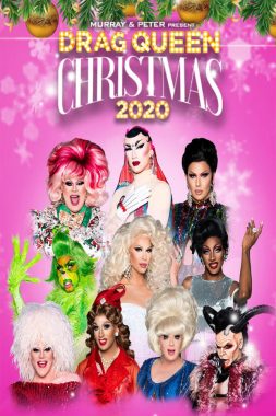 Film poster for "Drag Queen Christmas Queer Holiday Film"