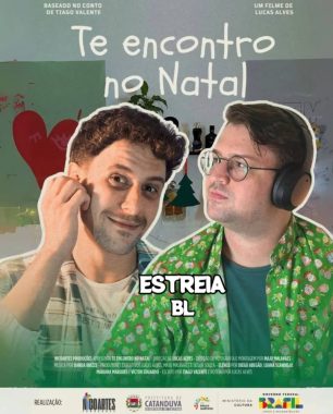 Film poster for "Ill Meet You At Christmas Queer Holiday Short"