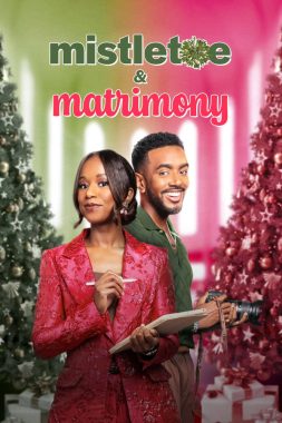 Film poster for "Mistletoe Matrimony Queer Holiday Film"