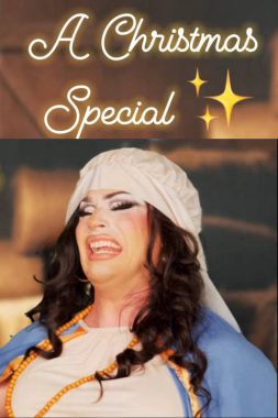 Film poster for "Plane Janes Christmas Special The Nativity Queer Holiday Short"