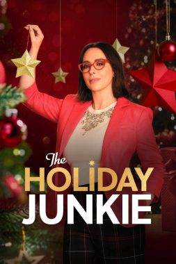 Film poster for "The Holiday Junkie Queer Holiday Film"