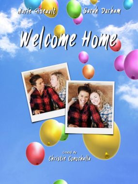 Film poster for "Welcome Home Queer Holiday Series"