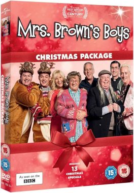 Film poster for "Mrs Browns Boys Christmas Package Queer Holiday Series"