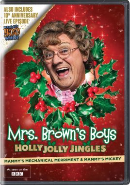 Film poster for "Mrs Browns Boys Holly Jolly Jingles Queer Holiday Series"