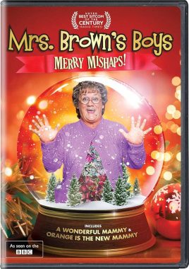 Film poster for "Mrs Browns Boys Merry Mishaps Queer Holiday Series"