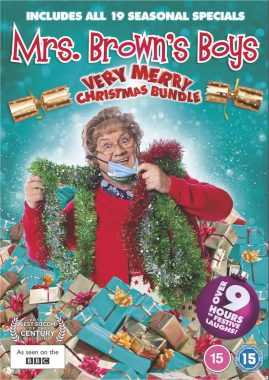 Film poster for "Mrs Browns Boys Very Merry Christmas Bundle Queer Holiday Series"
